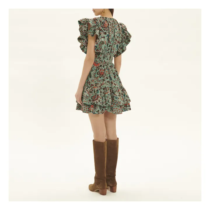 Kiri Dress | Jade Green- Product image n°2