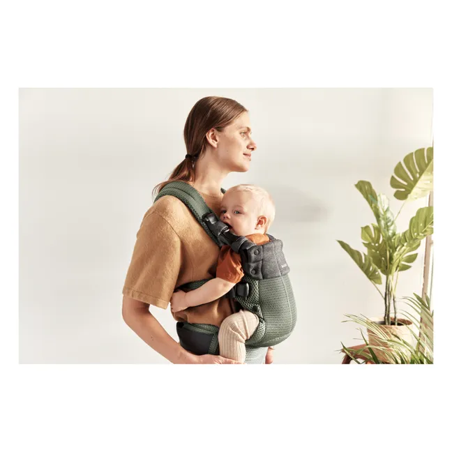 Mochila portabebés Harmony de malla | Verde Oscuro