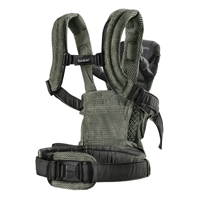 Mochila portabebés Harmony de malla | Verde Oscuro