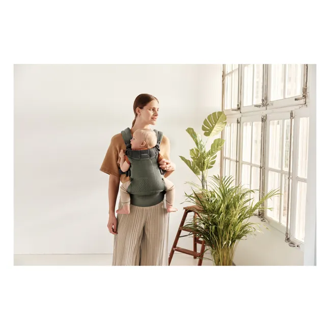 Mochila portabebés Harmony de malla | Verde Oscuro