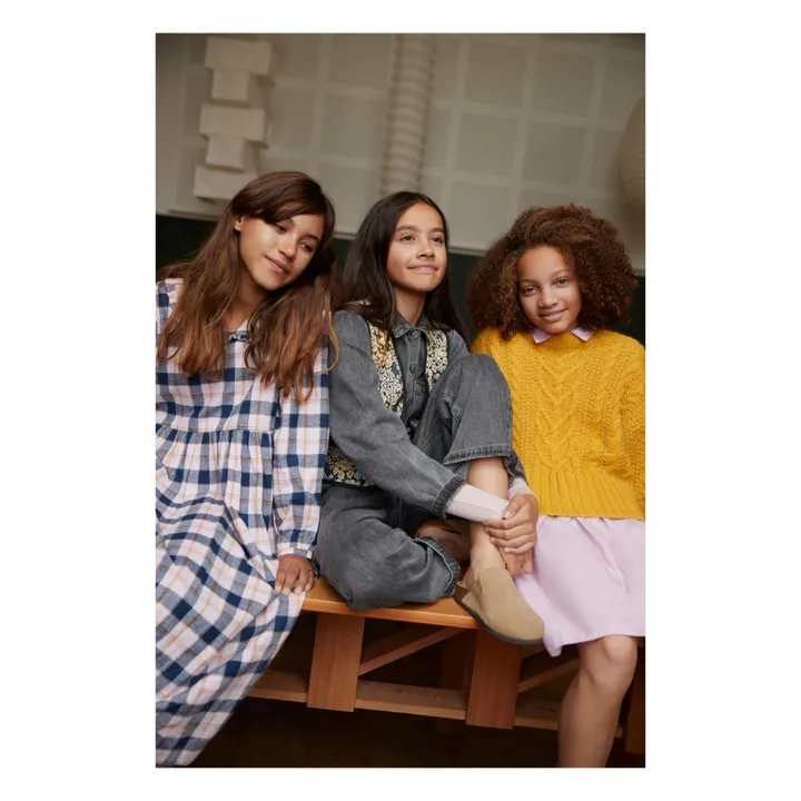 Veste imprimée noir à motif fleuri