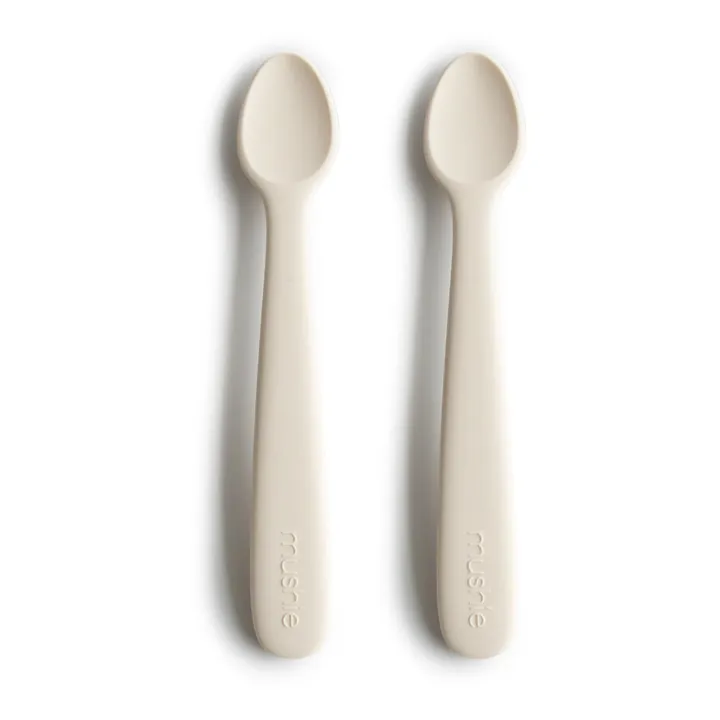 Mushie - Mushie - Cuillères en silicone - Set de 2
