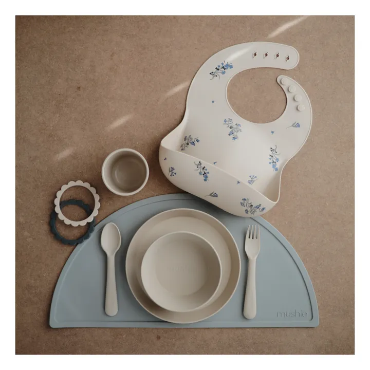 Cuillères en silicone - Set de 2 | Ivoire- Image produit n°1