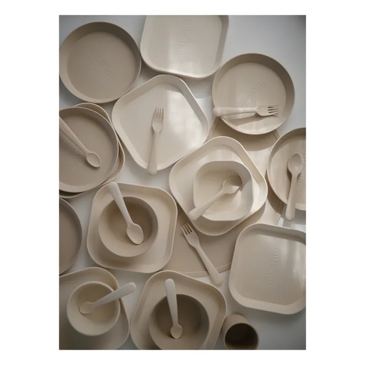Cuillères en silicone - Set de 2 | Ivoire- Image produit n°3