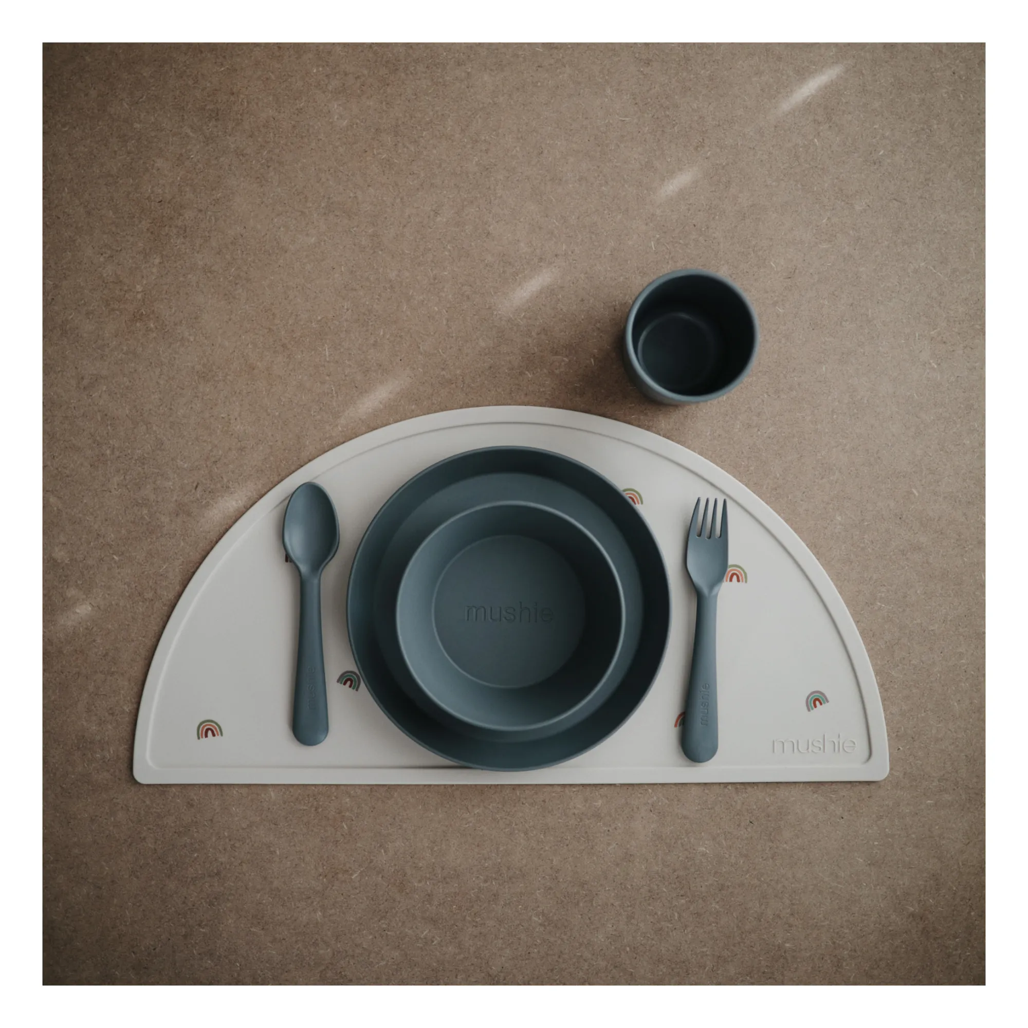 Mushie - Cuillères en silicone - Set de 2 (Mushie) - Image 1