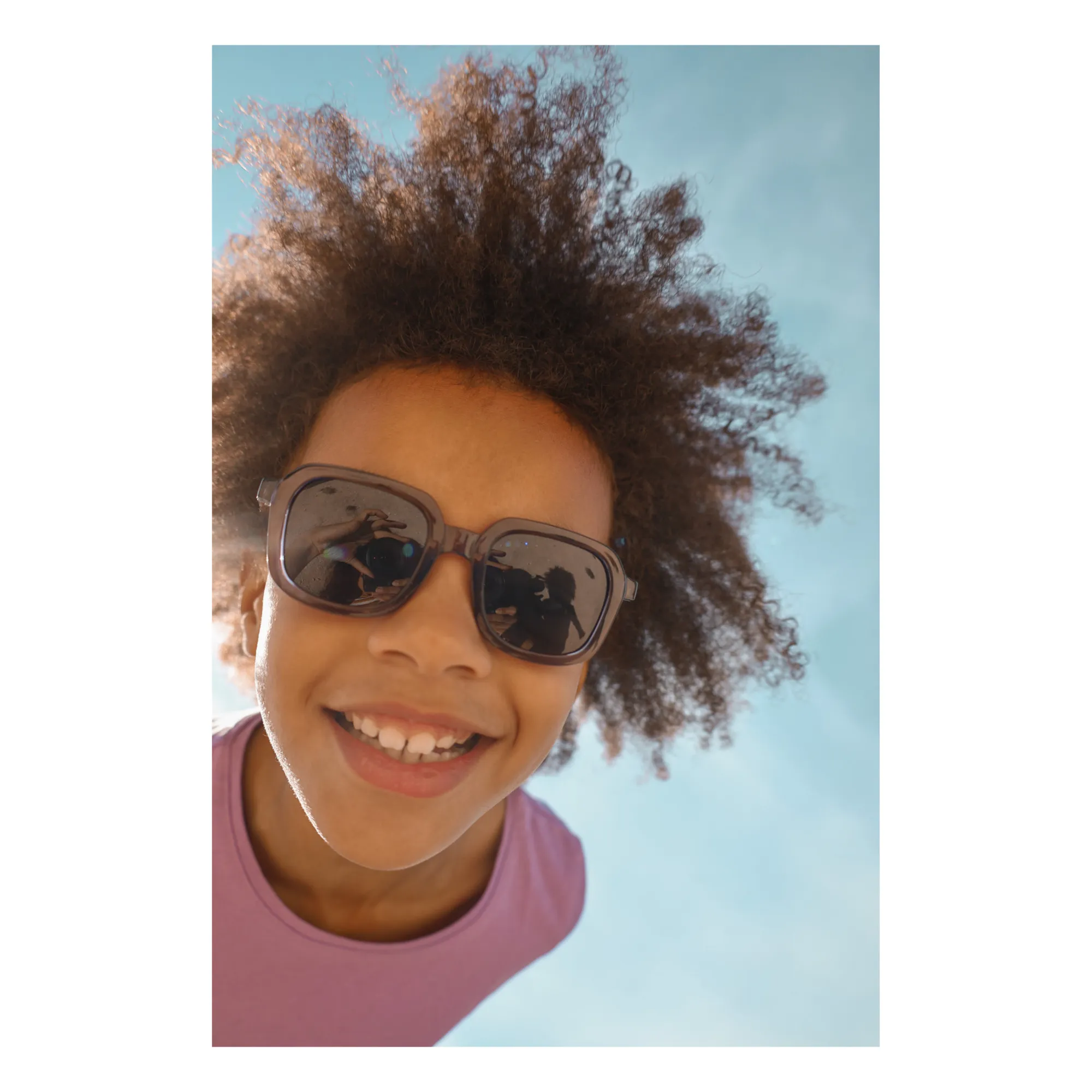 Lunettes de Soleil Bling | Gris- Image produit n°2