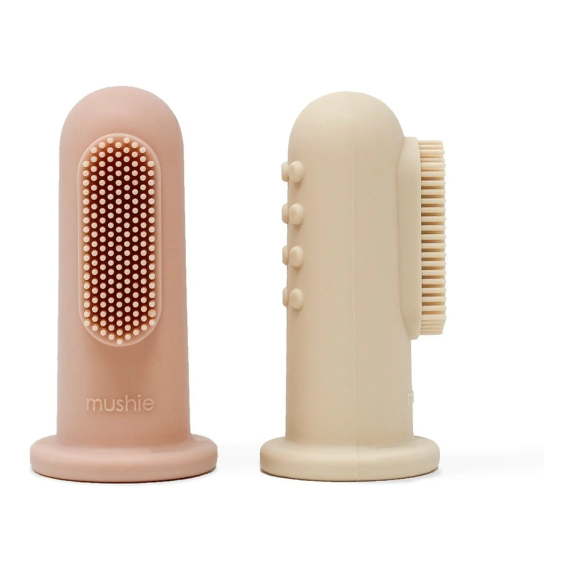 Mushie - Brosses à dents bébé - Set de 2 (Mushie) - Couverture