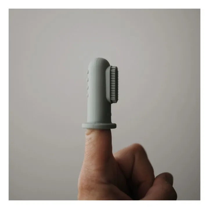 Baby Toothbrushes - Set of 2 | Almond green- Product image n°2