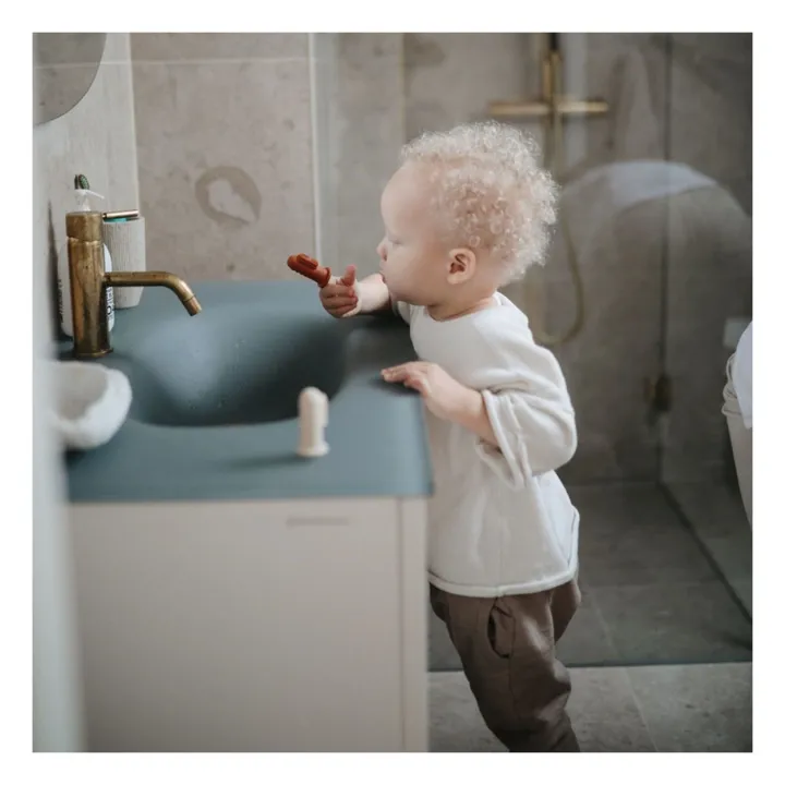 Cepillos de dientes para niños - Juego de 2 | Terracotta- Imagen del producto n°2