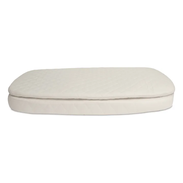 Matelas pour lit bébé évolutif Kimi | Blanc- Image produit n°0