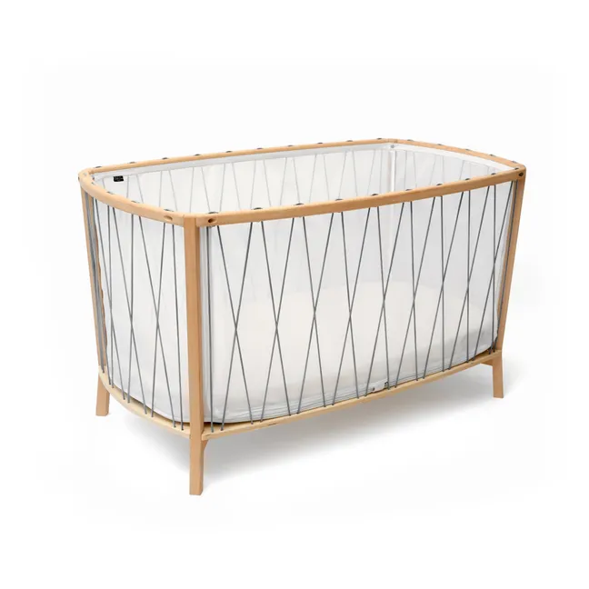 Mitwachsendes Babybett Kimi | Schwarz