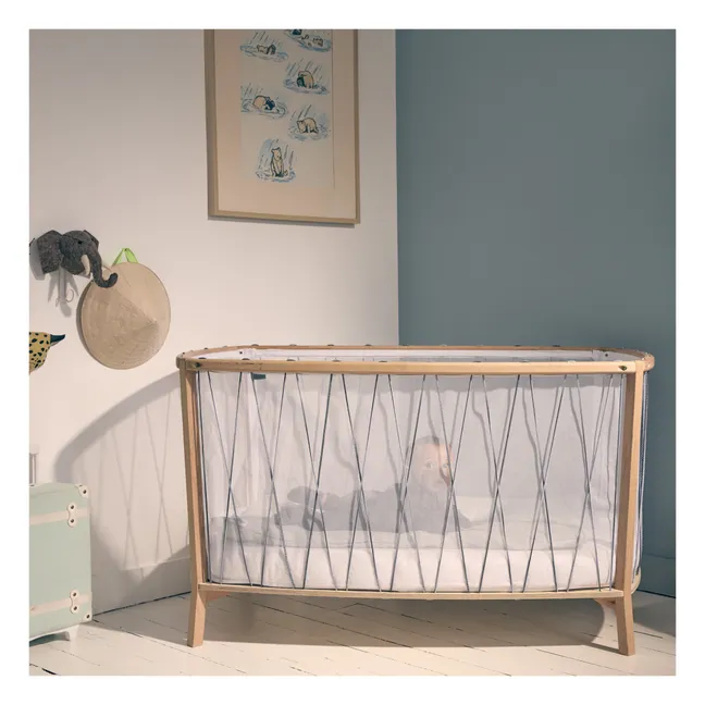Mitwachsendes Babybett Kimi | Schwarz