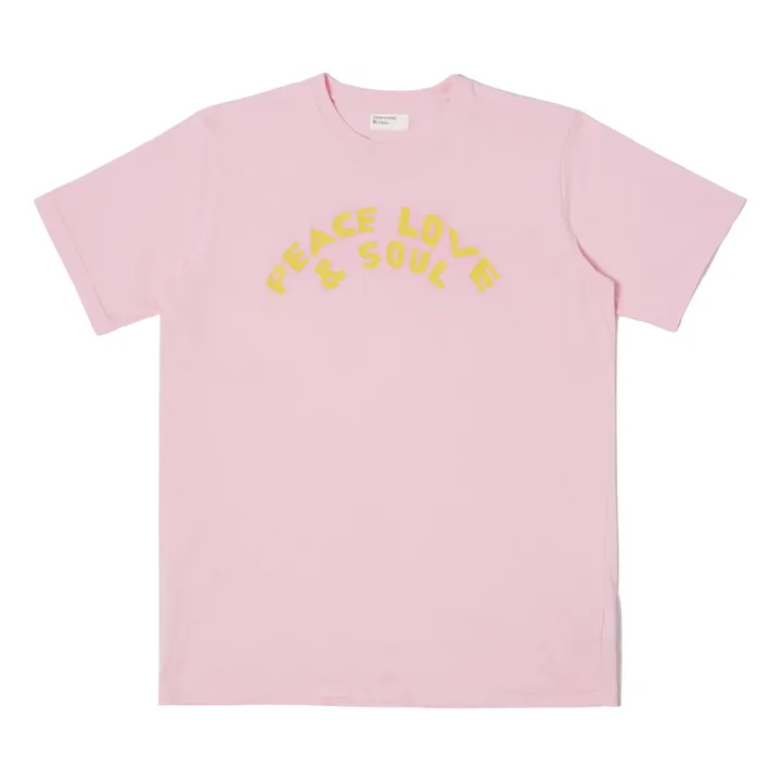 Recycled Cotton Print T-shirt | Pink- Product image n°0