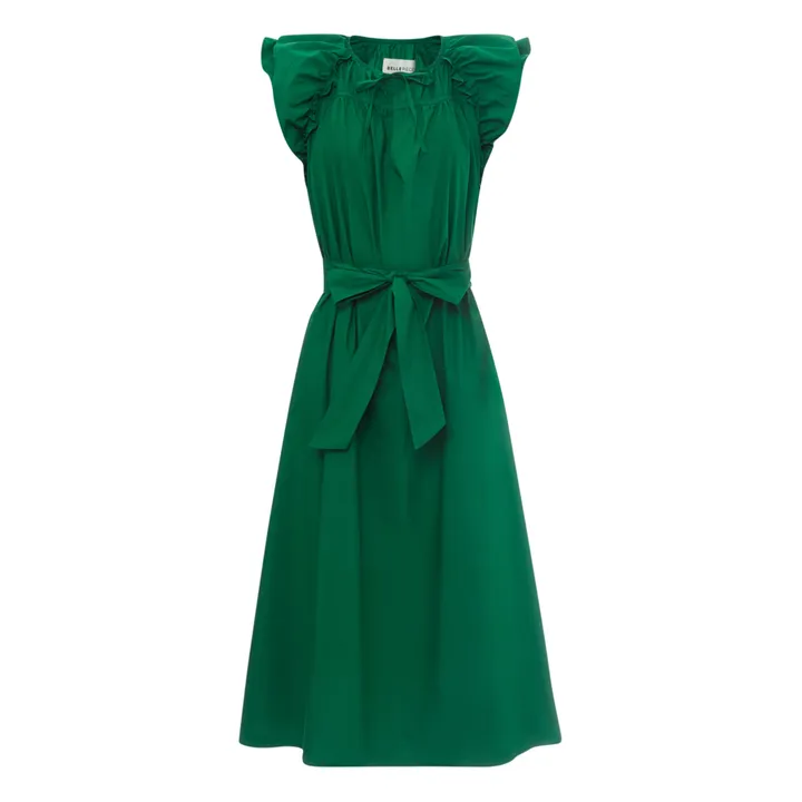 Kleid Jakarta Baumwollpopelin | Grün- Produktbild Nr. 0