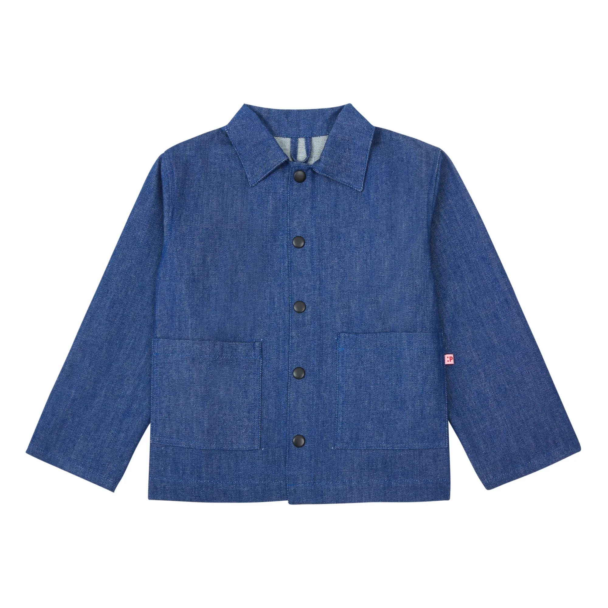 Pdenim Unisex Blue Organic Cotton Denim Jacket