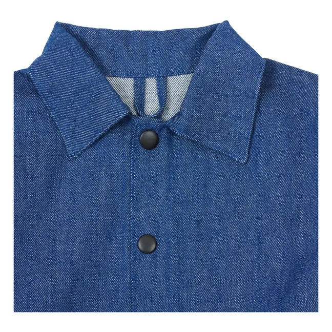 Organic Cotton Denim Jacket | Blue