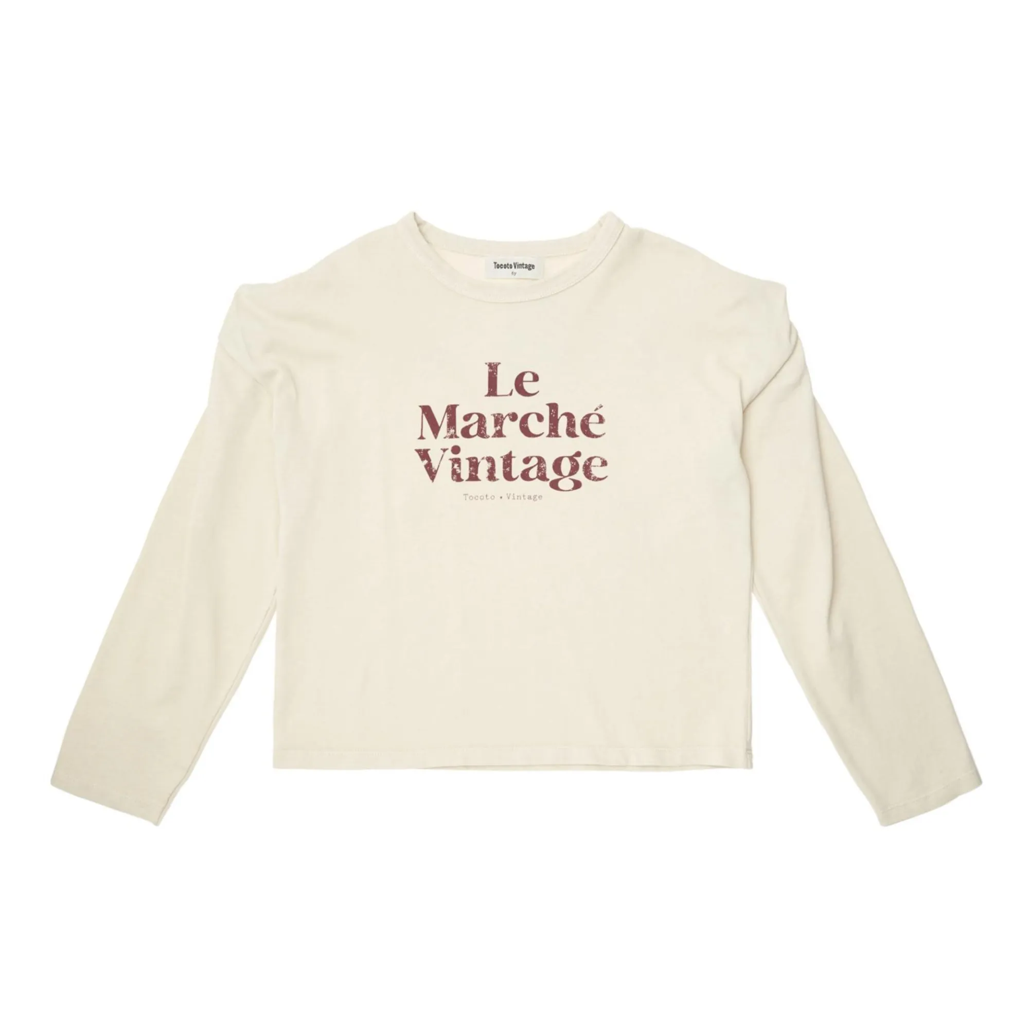 Tocoto Vintage Ecru Le Marché Vintage T-Shirt