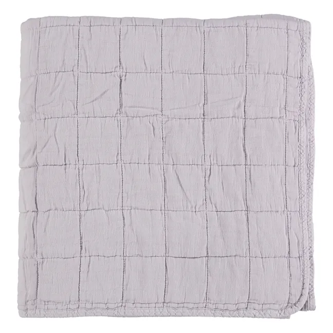 Quilted Cotton Blanket | Lilac