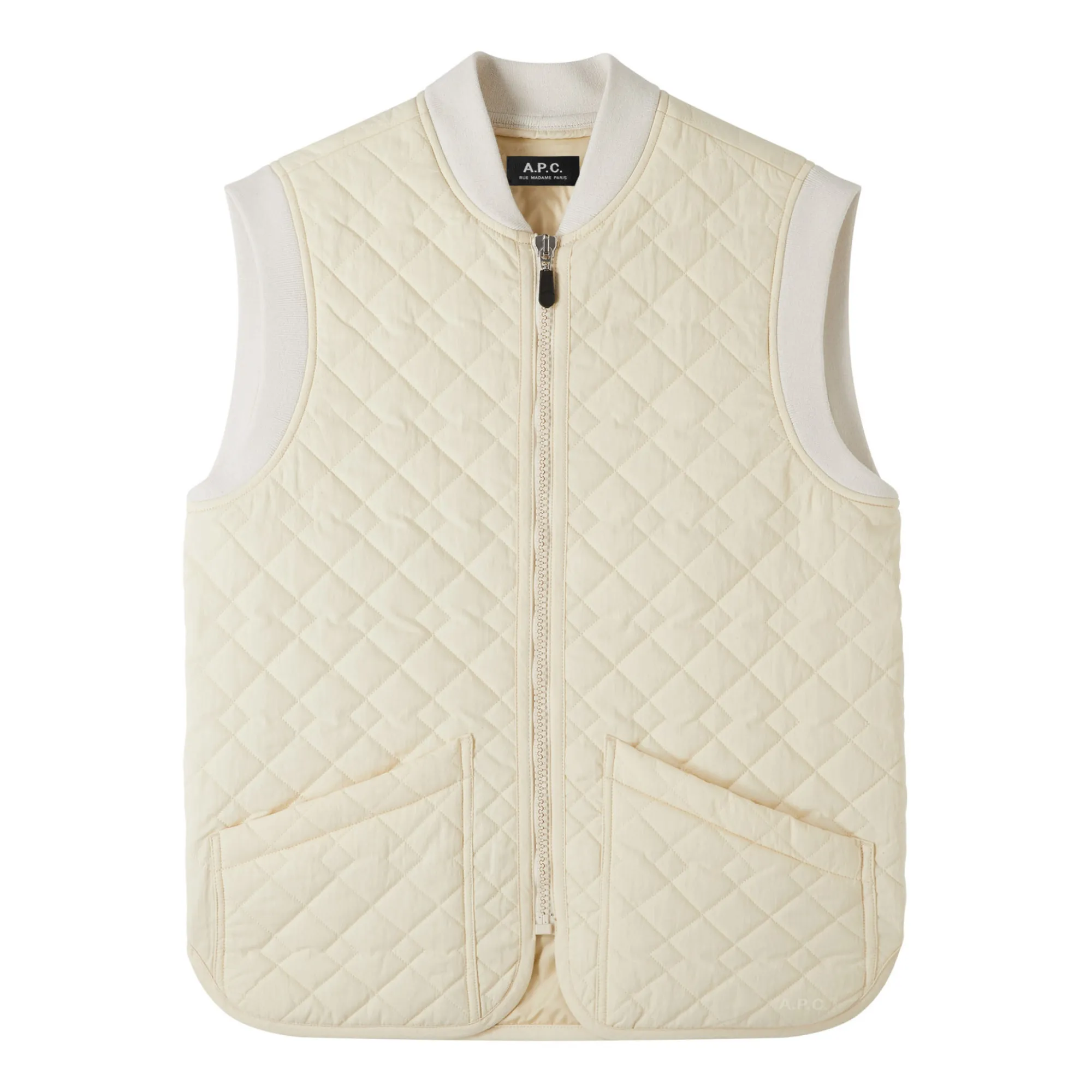 A.p.c. Ecru Silas Sleeveless Jacket