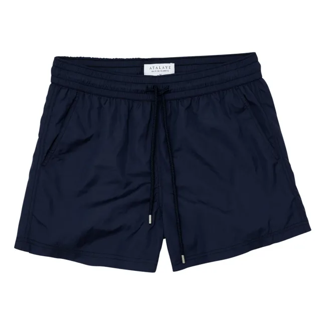 Maillot de Bain Fibres Recyclées | Bleu marine