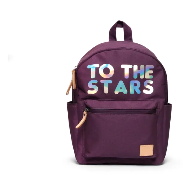 To The Stars Backpack | Plum
