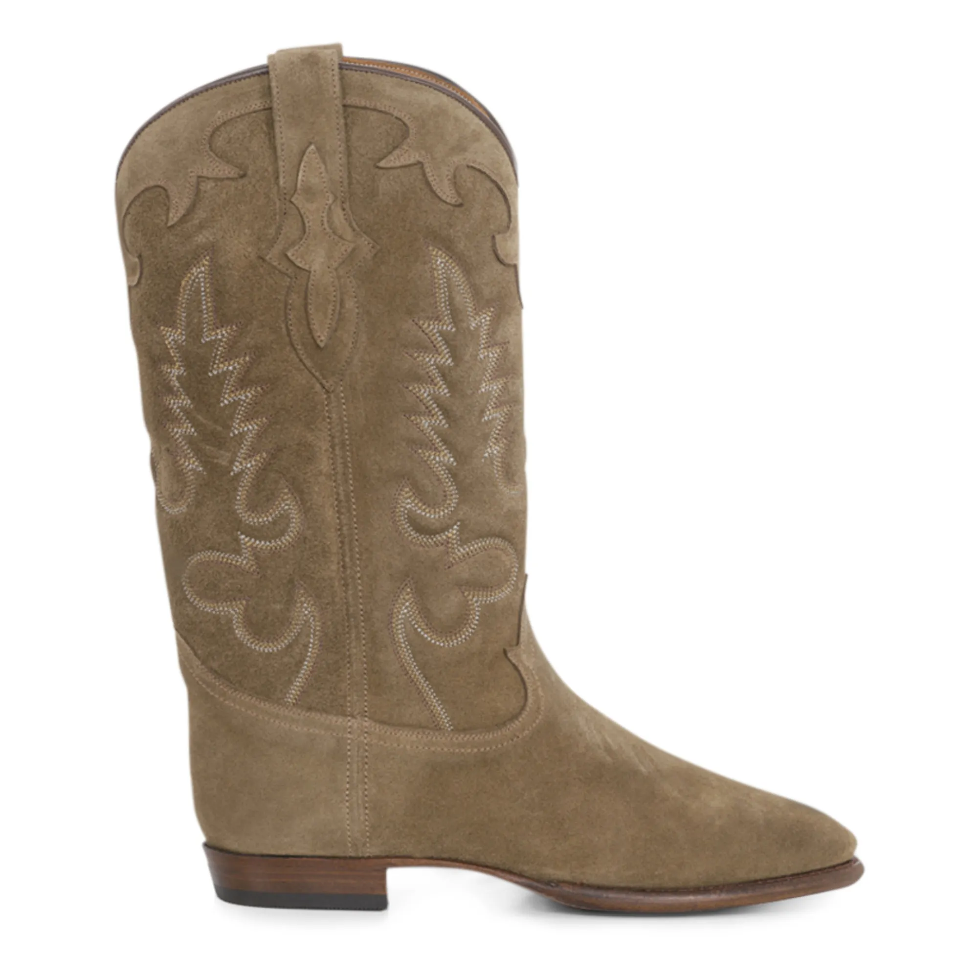 Shiloh Heritage Beige Midnight Suede Boots