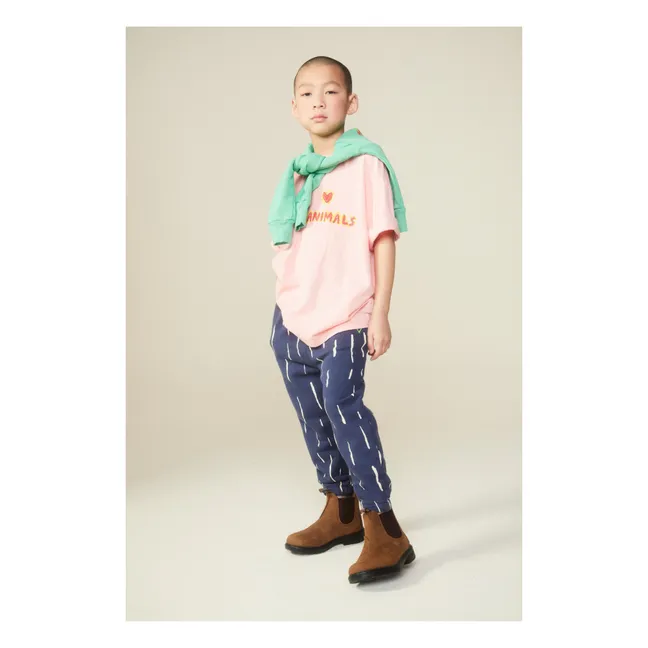Rooster Oversize T-Shirt | Pink