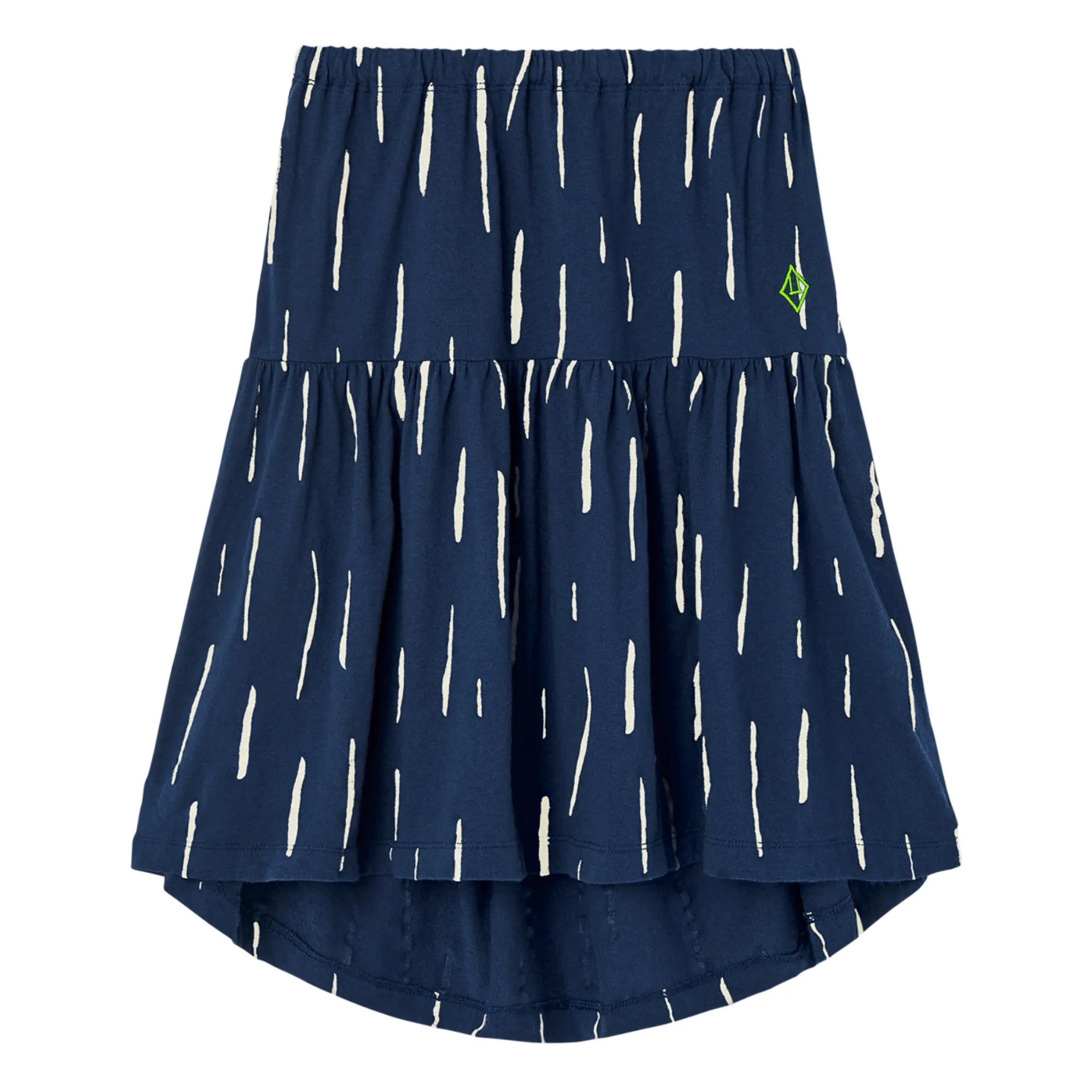 The Animals Observatory Navy Blue Bird Jersey Skirt