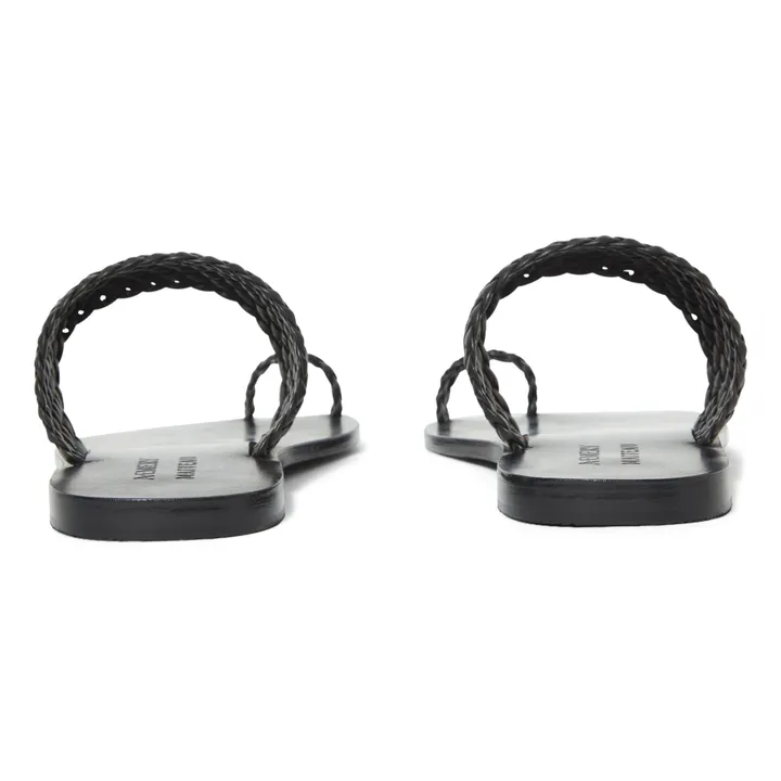 Collaboration A.Emery x Matteau Sandales Carmen | Black- Product image n°2