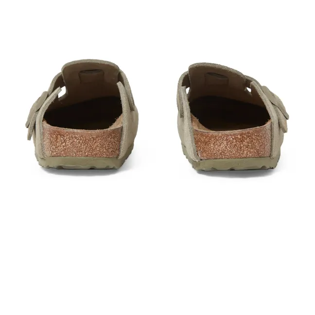 Sabots Boston Chaussant Etroit | Vert kaki