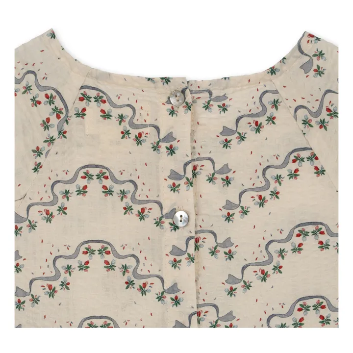 Vestido Etty de algodón orgánico | Crudo- Imagen del producto n°9