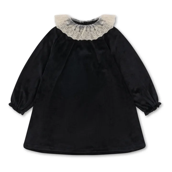 Kleid "Colerette" aus recyceltem Material Venola | Schwarz- Produktbild Nr. 0