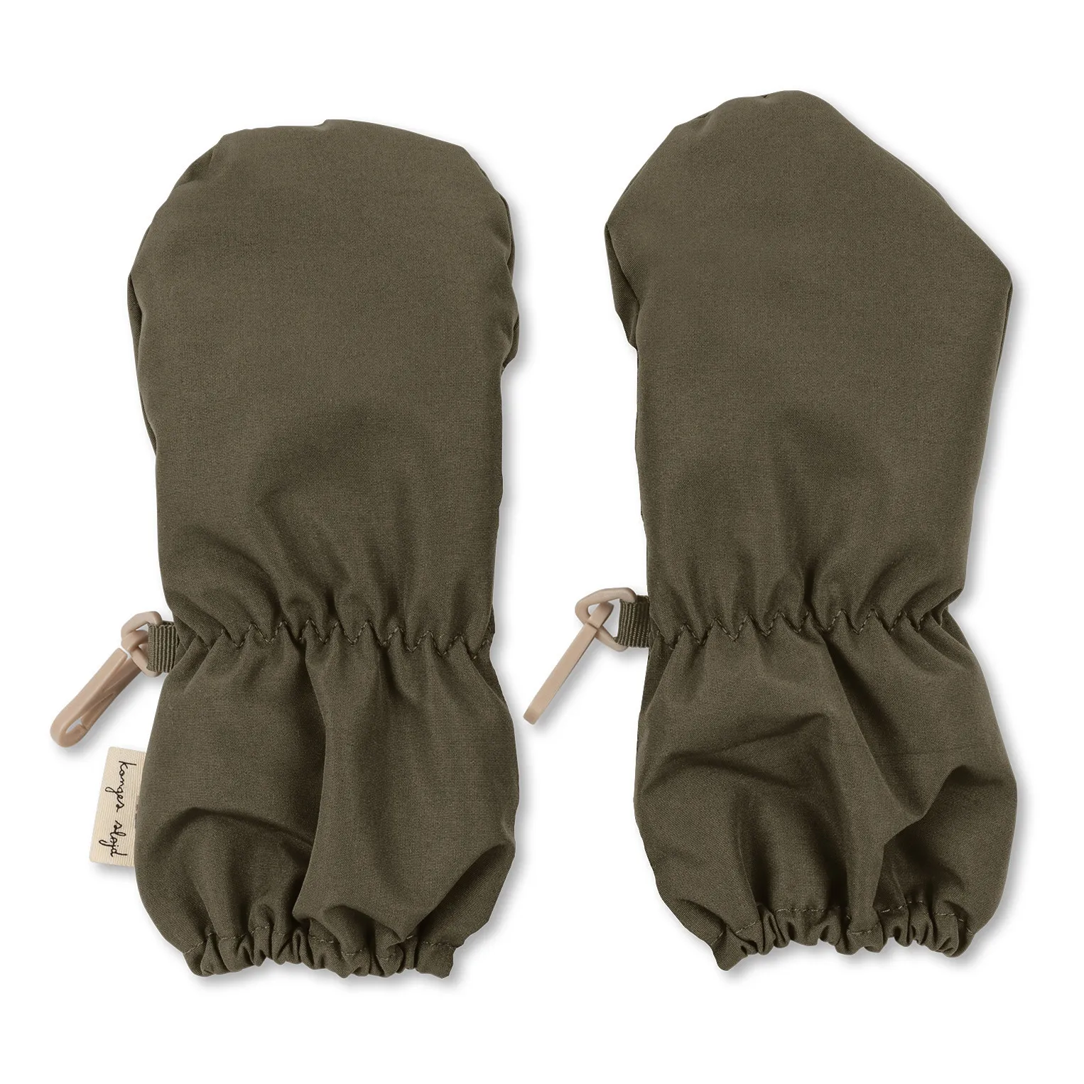 Konges Sløjd Unisex Khaki United Nohr Mittens