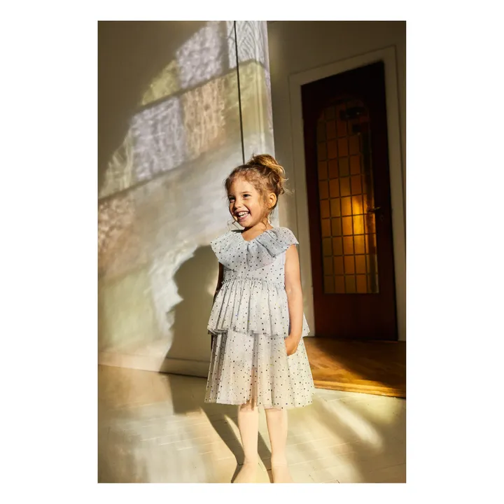 KONGES SLOEJD コンゲスFAIRY DRESS 4Y Konges Slojd Fairy dress – etoile multi shadow - kolibelek