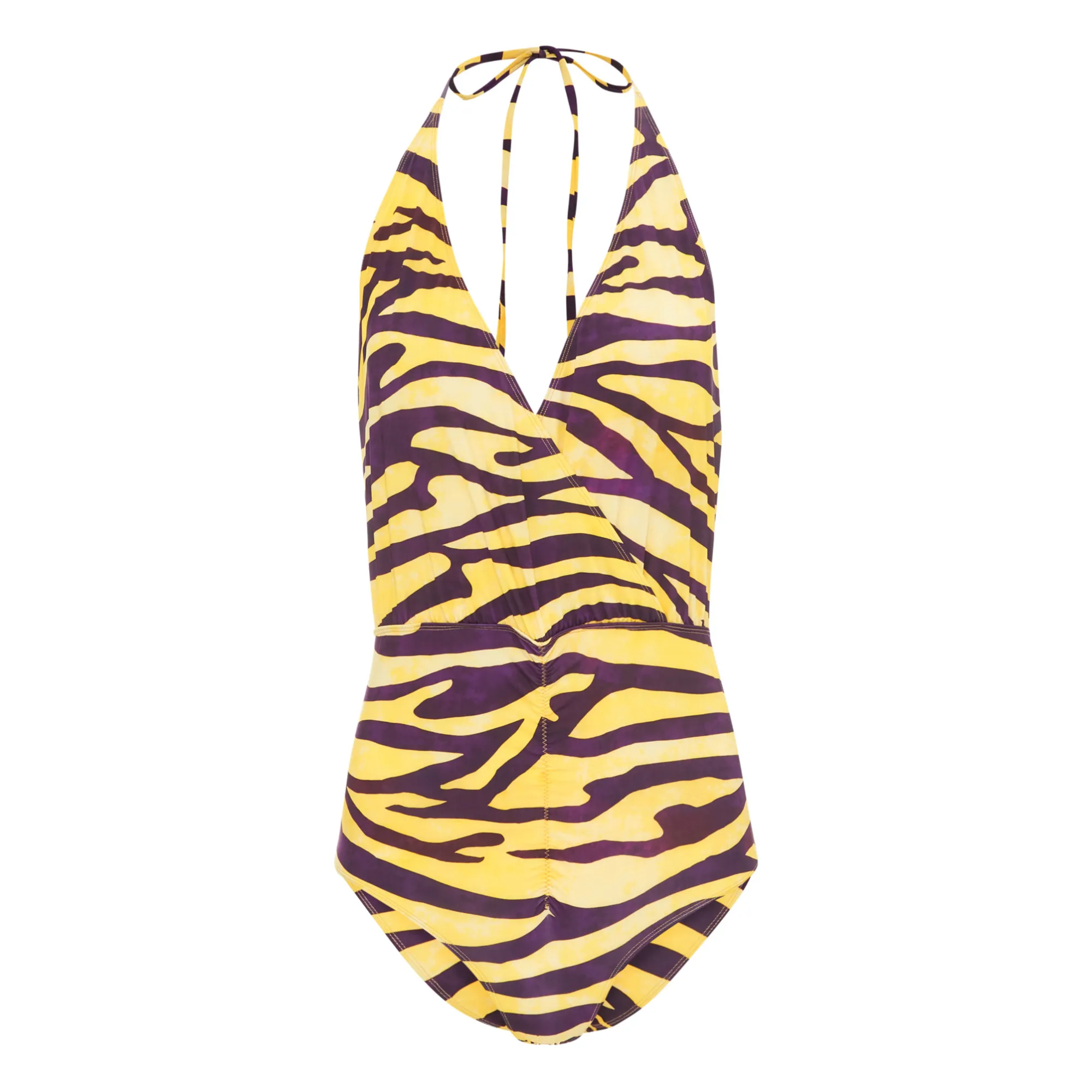 Roseanna Yellow Falcon Zebra Recycled Materials Swimsuit