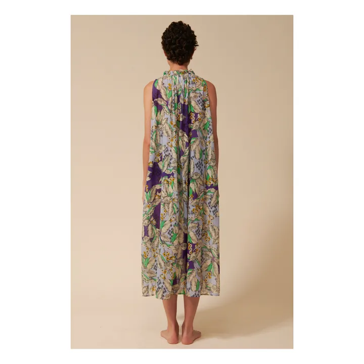 Denize Flower Dress | Purple- Product image n°7