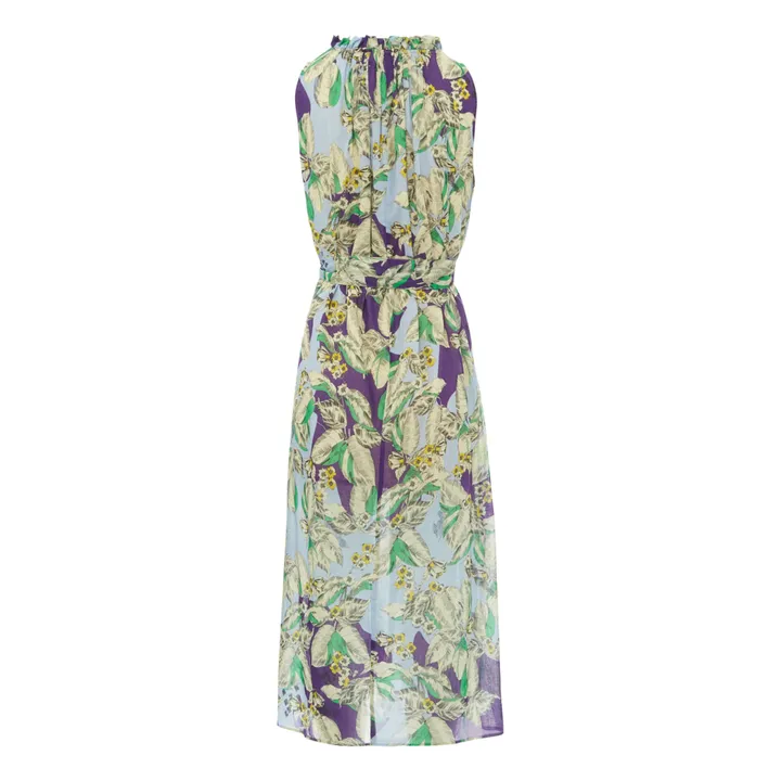 Denize Flower Dress | Purple- Product image n°8