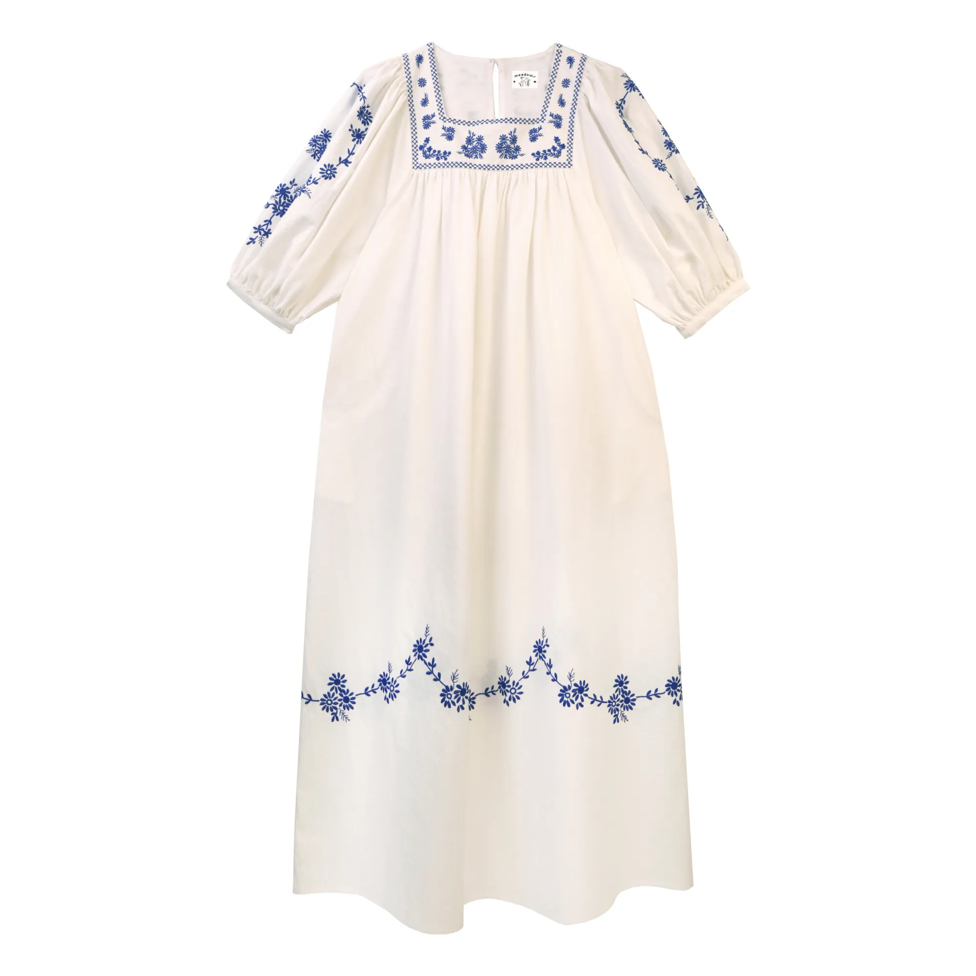 Meadows - Crocus Embroidered Dress - White | Smallable Meadows - Crocus Embroidered Dress - White | Smallable