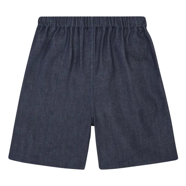 Organic Cotton Denim Shorts | Indigo