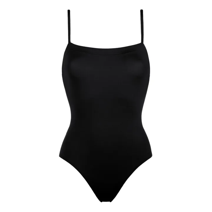 Aquarelle One-piece Swimsuit | Black- Product image n°2
