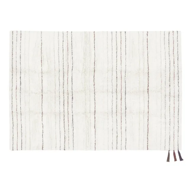 Tapis Arona en laine | Blanc coton