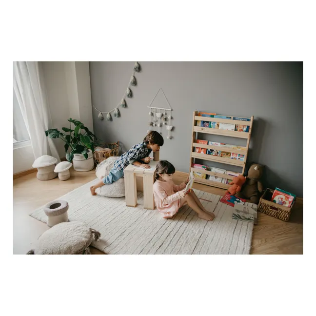 Tapis Arona en laine | Blanc coton
