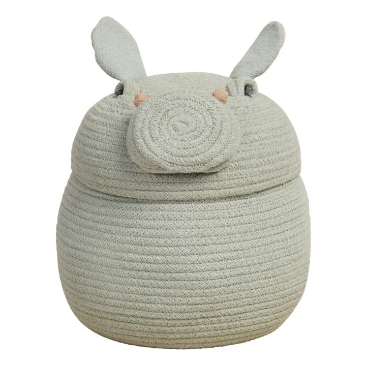 Henry the Hippo Basket | Sage- Product image n°0