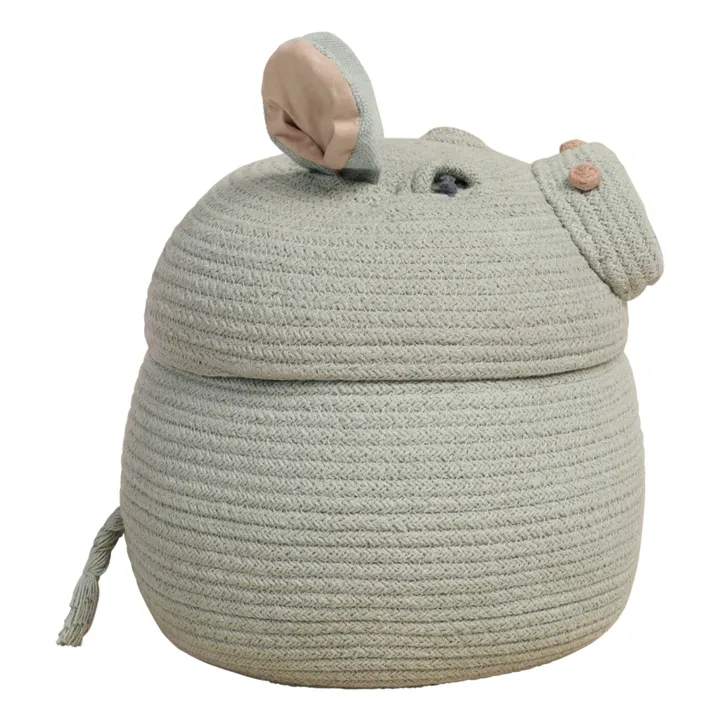 Henry the Hippo Basket | Sage- Product image n°3