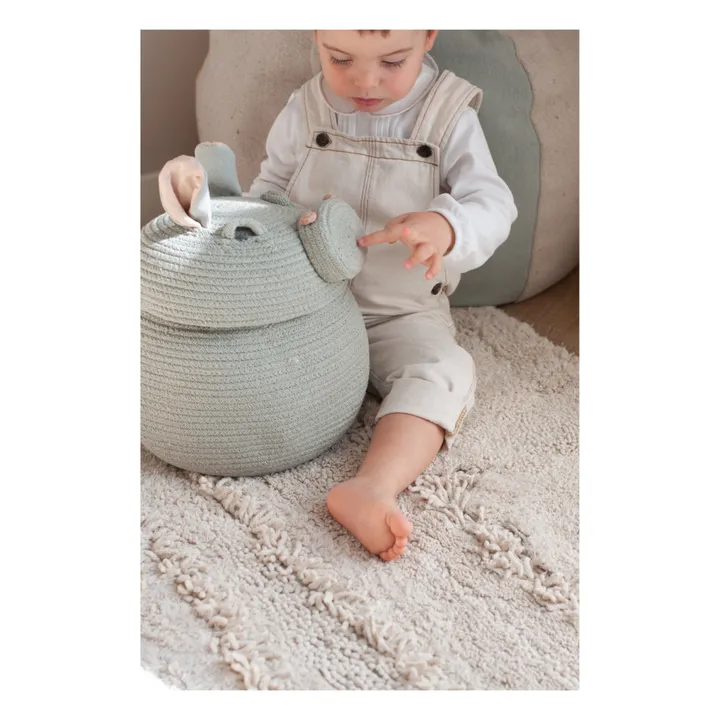 Henry the Hippo Basket | Sage- Product image n°6