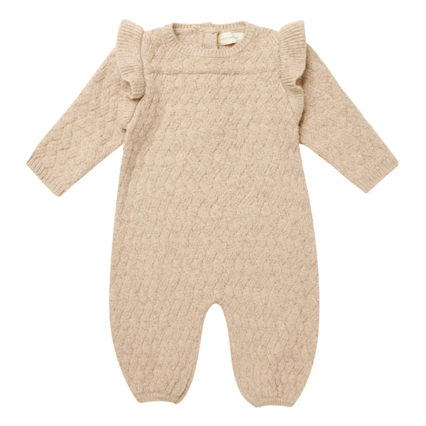 Quincy Mae Pale Pink Mira Recycled Matter Romper