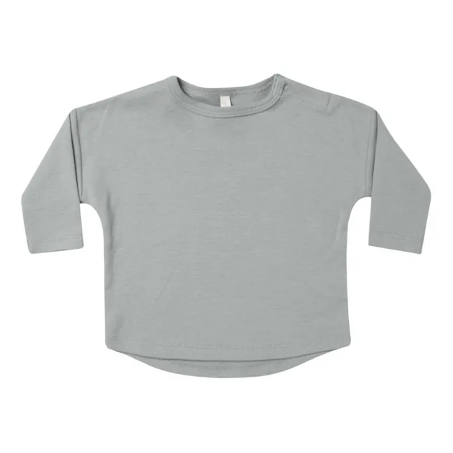 T-Shirt aus Bio-Baumwolle Jersey | Grau