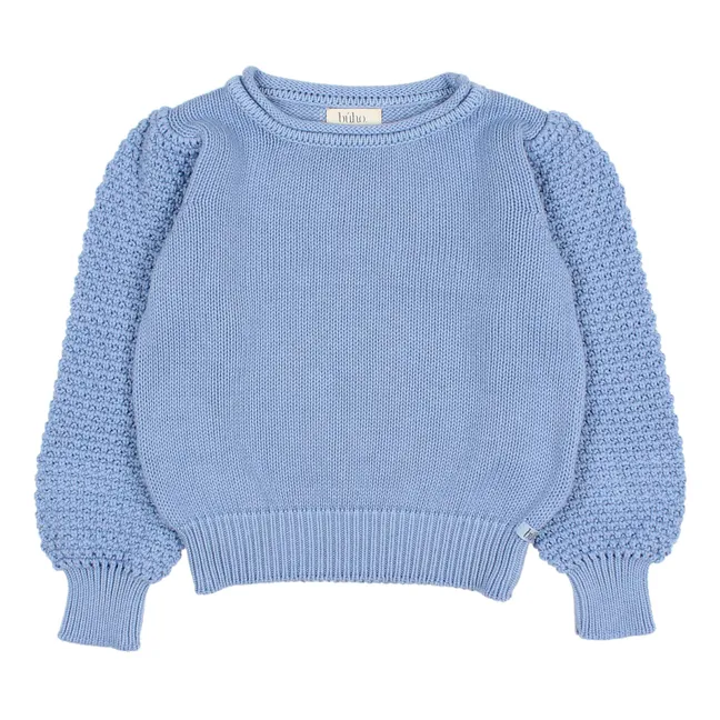 Soor Ploom - Jacquard-Merino-Pullover Wilma - Anthrazit | Smallable 