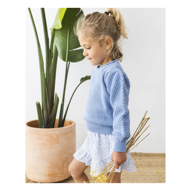 Thing Thing Cotton Cleo Jumper - Peachy Milk