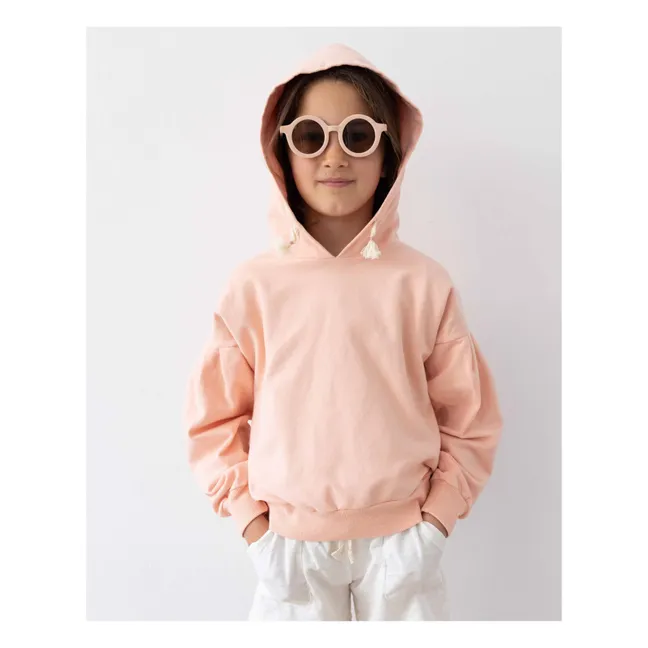 Organic Cotton Hoodie | Pink